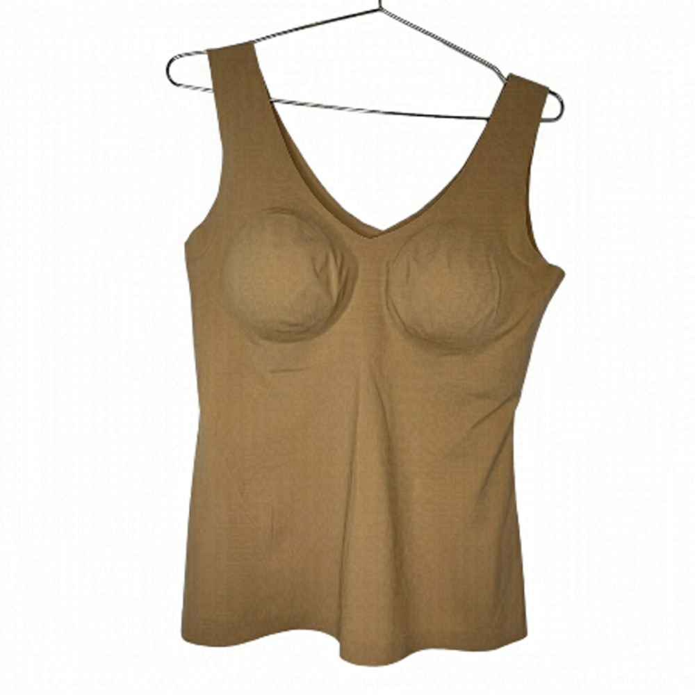 Knix LuxeLift Tank Top Nude Beige Minimalist 38E-G
